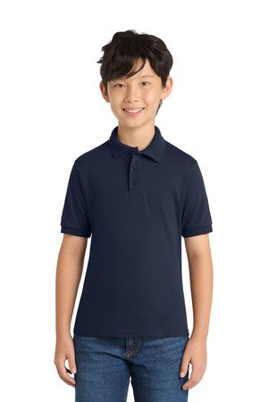 Port & Co Youth Core Blend Jersey Knit Polo. KP55Y - Image 7