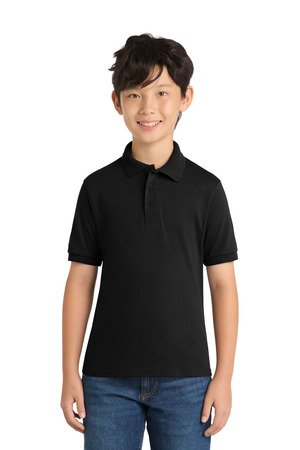 Port & Co Youth Core Blend Jersey Knit Polo. KP55Y - Image 5