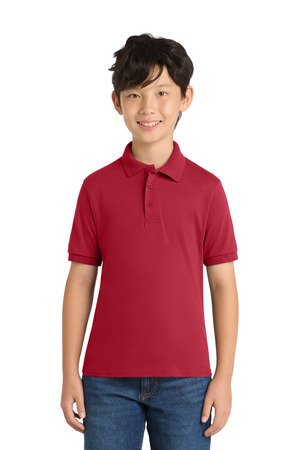 Port & Co Youth Core Blend Jersey Knit Polo. KP55Y - Image 8