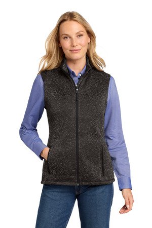 Port Authority Women's Sweater Fleece Vest L236