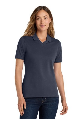 Port Authority Women's Rapid Dry Polo. L455 - Image 2