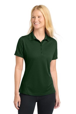 Sport-Tek Women's Dry Zone Raglan Accent Polo. L475 - Image 2