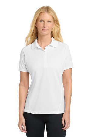 Sport-Tek Women's Dry Zone Raglan Accent Polo. L475 - Image 9