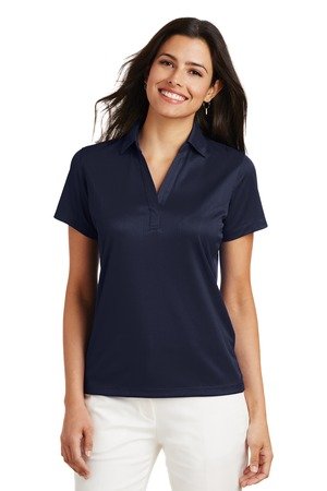 Port Authority Women's Performance Fine Jacquard Polo. L528 - Image 4