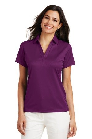 Port Authority Women's Performance Fine Jacquard Polo. L528 - Image 6