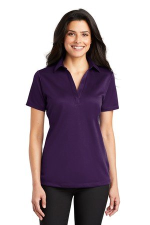 Port Authority Women's Silk Touch Performance Polo. L540 - Image 12