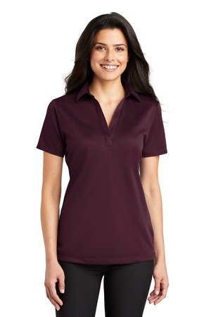 Port Authority Women's Silk Touch Performance Polo. L540 - Image 5