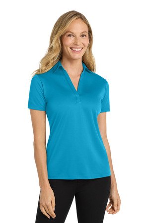 Port Authority Women's Silk Touch Performance Polo. L540 - Image 16