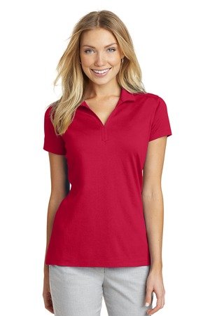 Port Authority Women's Rapid Dry Mesh Polo. L573 - Image 2