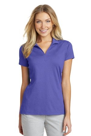Port Authority Women's Rapid Dry Mesh Polo. L573 - Image 3