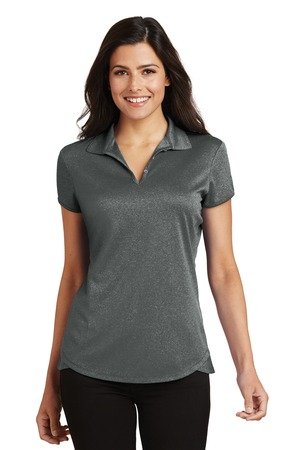 Port Authority Women's Trace Heather Polo. L576 - Image 2