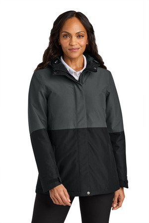 Port Authority Women's Insulated Heavy Ripstop Jacket L721 - Image 3