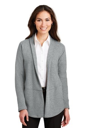 Port Authority Women's Interlock Cardigan. L807 - Image 4