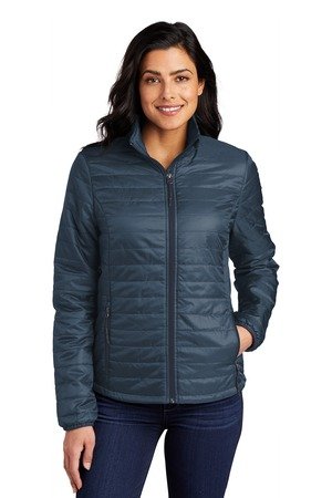 Port Authority Women's Packable Puffy Jacket L850 - Image 2