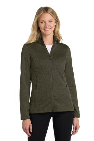 Port Authority Women's Collective Striated Fleece Jacket. L905 - Image 2