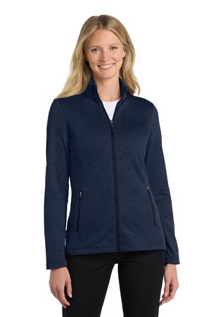 Port Authority Women's Collective Striated Fleece Jacket. L905 - Image 3