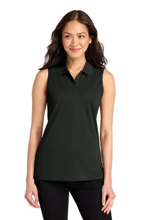 Port Authority Women's Dry Zone UV Micro-Mesh Sleeveless Polo LK110SV - Image 3