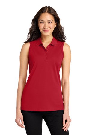 Port Authority Women's Dry Zone UV Micro-Mesh Sleeveless Polo LK110SV - Image 6