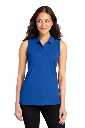 Port Authority Women's Dry Zone UV Micro-Mesh Sleeveless Polo LK110SV - Image 7