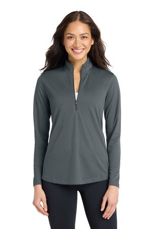Port Authority Women's Dry Zone UV Micro-Mesh 1/4-Zip LK112 - Image 2