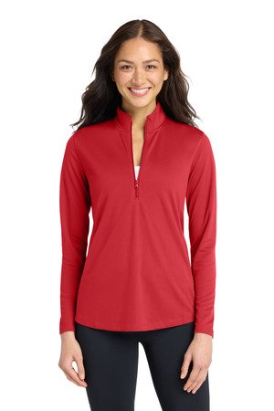 Port Authority Women's Dry Zone UV Micro-Mesh 1/4-Zip LK112 - Image 3