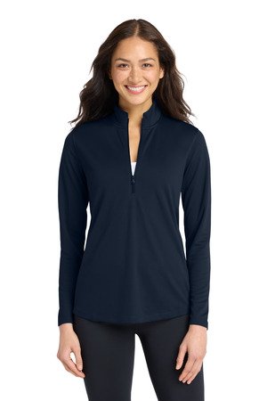 Port Authority Women's Dry Zone UV Micro-Mesh 1/4-Zip LK112 - Image 4