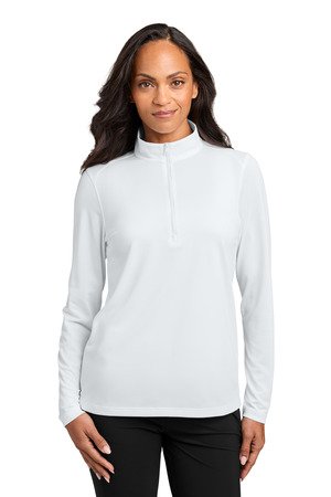 Port Authority Women's Wearever Performance Pique 1/4-Zip LK241 - Image 6