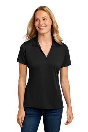 Port Authority Women's Performance Staff Polo LK398 - Image 2