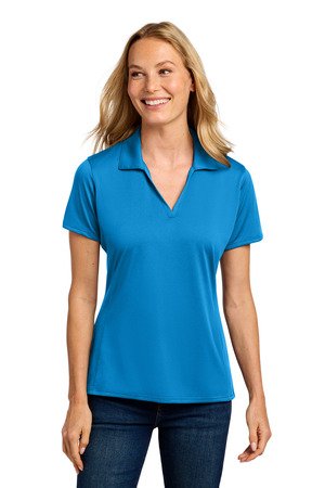 Port Authority Women's Performance Staff Polo LK398 - Image 3