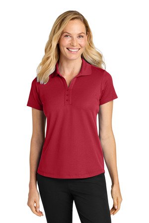 Port Authority Women's Plaited Pique Polo LK620 - Image 2