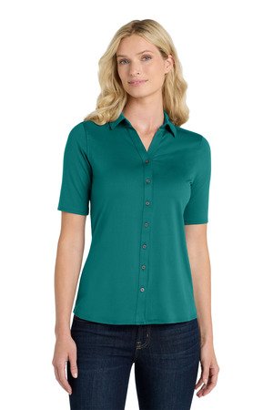 Port Authority Women's City Stretch Top. LK682 - Image 2