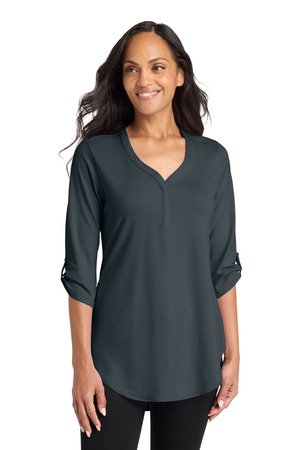 Port Authority Women's City Stretch 3/4-Sleeve Tunic LK6840 - Image 3