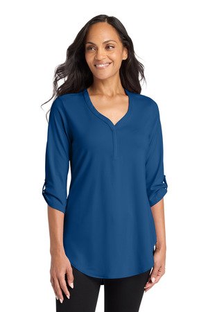 Port Authority Women's City Stretch 3/4-Sleeve Tunic LK6840 - Image 4
