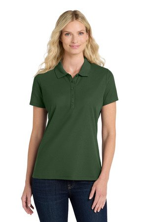 Port Authority Women's SuperPro React Polo. LK810 - Image 4