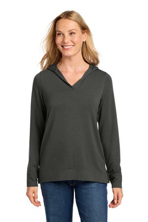Port Authority Women's Microterry Pullover Hoodie LK826 - Image 3
