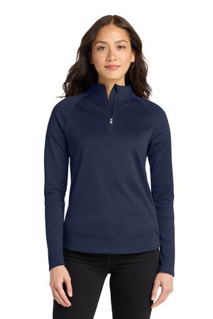 Port Authority Women's C-FREE Cypress 1/4-Zip LK870 - Image 4