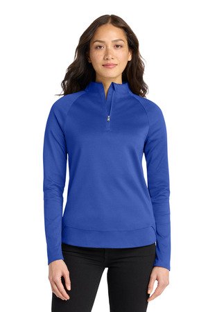 Port Authority Women's C-FREE Cypress 1/4-Zip LK870 - Image 5