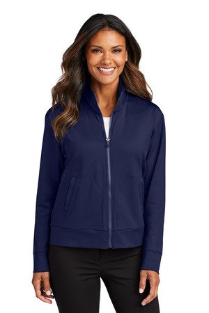 Port Authority Women's C-FREE Double Knit Full-Zip LK881 - Image 3