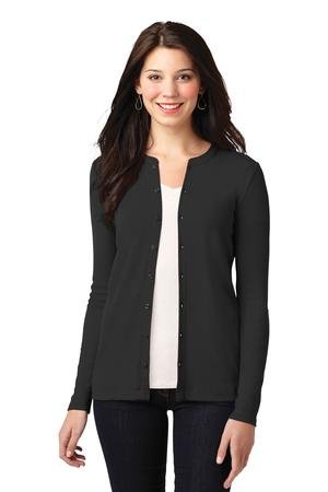Port Authority Women's Concept Stretch Button-Front Cardigan. LM1008