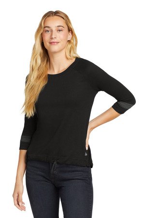 New Era Women's Tri-Blend 3/4-Sleeve Tee LNEA136