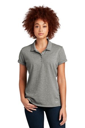 New Era Women's Slub Twist Polo LNEA301 - Image 3