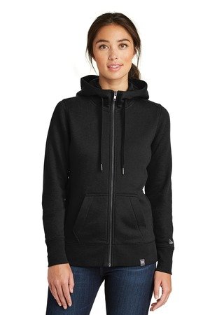 New Era Women's French Terry Full-Zip Hoodie. LNEA502