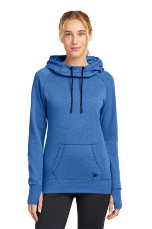 New Era Women's Tri-Blend Fleece Pullover Hoodie. LNEA510 - Image 3