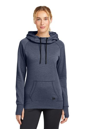 New Era Women's Tri-Blend Fleece Pullover Hoodie. LNEA510 - Image 2