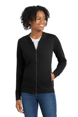 Sport-Tek Women's Lightweight French Terry Bomber LST274