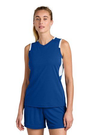 Sport-Tek Women's Club Sleeveless V-Neck LST441 - Image 6