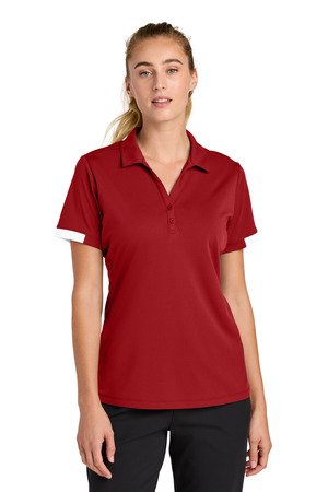 Sport-Tek Women's Club Colorblock Polo LST444 - Image 3
