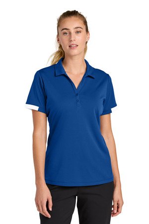 Sport-Tek Women's Club Colorblock Polo LST444 - Image 8