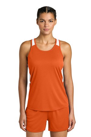 Sport-Tek Women's Club Track Tank LST446 - Image 2