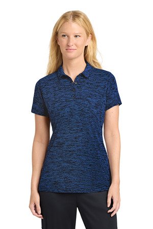 Sport-Tek Women's PosiCharge Electric Heather Polo. LST590 - Image 2
